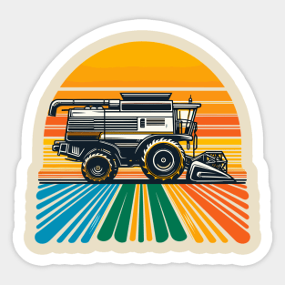 Combine Harvesters Sticker